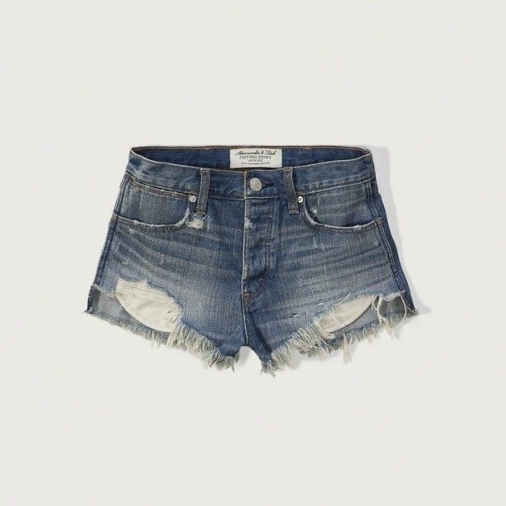 Abercrombie & Fitch High Rise Festival Shorts